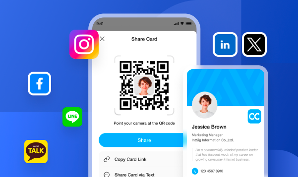 Turn Mobile Phone into a Digital Business Card